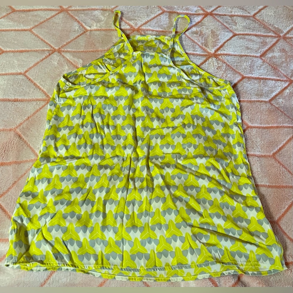 🍌 Banana Republic Milly Collection Silk Sleeveless Tank Top XS 🍌 - Picture 5 of 7